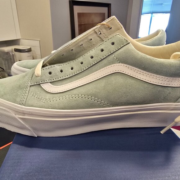 Vans Premium Pig Suede Old Skool 36 LX Shoes Sneakers VN000CQDCPG1 Mens Sz 10.5 - Picture 6 of 10